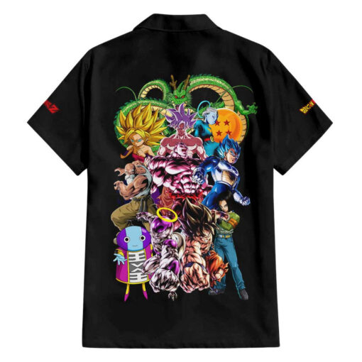 Chemise hawaïenne Tournoi du Pouvoir Dragon Ball Z Anime Japon – Image 2