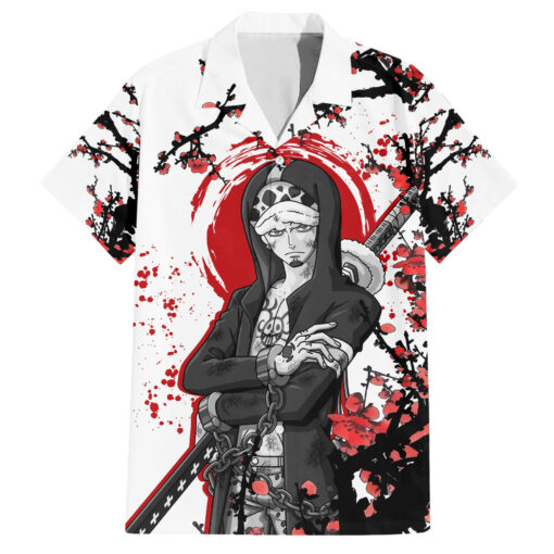 Chemise hawaïenne Trafalgar D Law Style Japon Anime