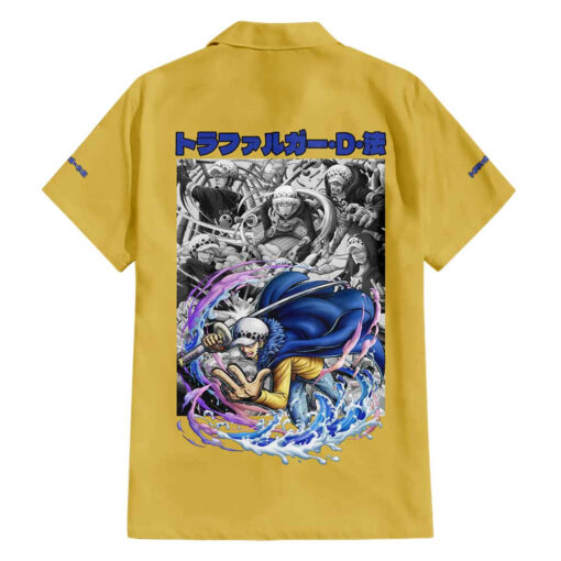 Chemise hawaïenne Trafalgar D. Law One Piece Anime – Image 2