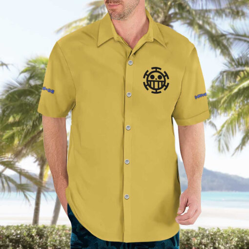 Chemise hawaïenne Trafalgar D. Law One Piece Anime – Image 3