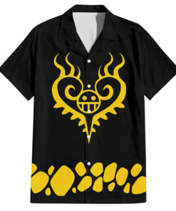Chemise hawaïenne Trafalgar D. Law One Piece Anime V2