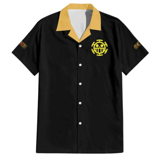 Chemise hawaïenne Trafalgar D. Law One Piece Anime V4 – Image 2