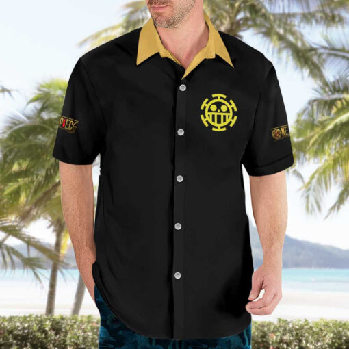 Chemise hawaïenne Trafalgar D. Law One Piece Anime V4 – Image 3