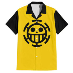 Chemise hawaïenne Trafalgar Law One Piece Uniforme Anime