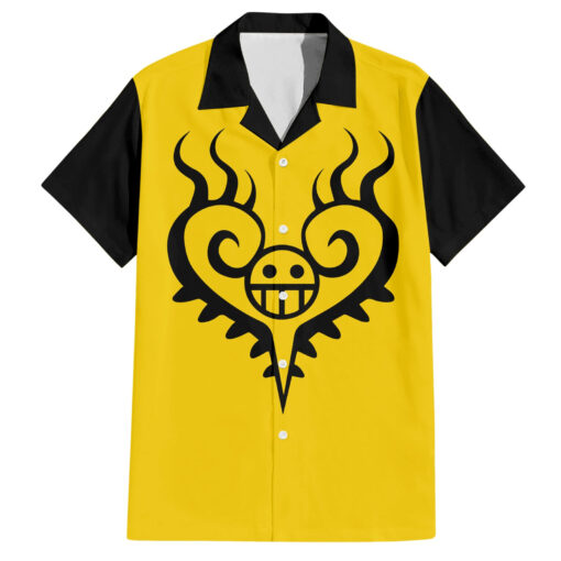 Chemise hawaïenne Trafalgar Law Chirurgien de la Mort One Piece