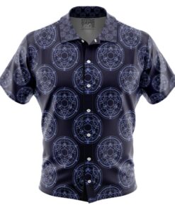 Chemise hawaïenne Cercle de Transmutation