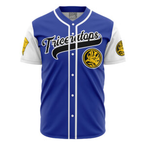 Maillot de baseball Tricératops Bleu Billy Cranston Power Rangers