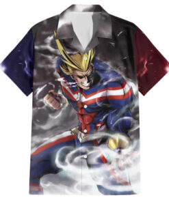 Chemise hawaïenne All Might Trippy My Hero Academia Anime