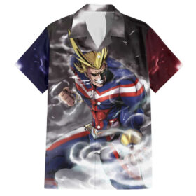 Chemise hawaïenne All Might Trippy My Hero Academia Anime