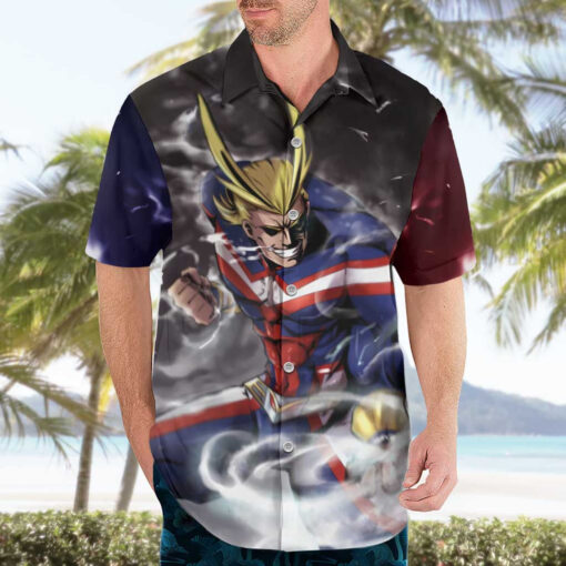 Chemise hawaïenne All Might Trippy My Hero Academia Anime – Image 3