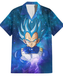 Chemise hawaïenne Vegeta Astral Trippy Dragon Ball Z Anime