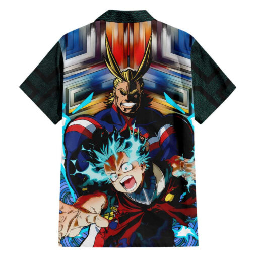 Chemise hawaïenne Trippy Deku x All Might My Hero Academia – Image 2