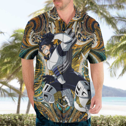 Chemise hawaïenne Trippy Engine Ida Tenya My Hero Academia – Image 3