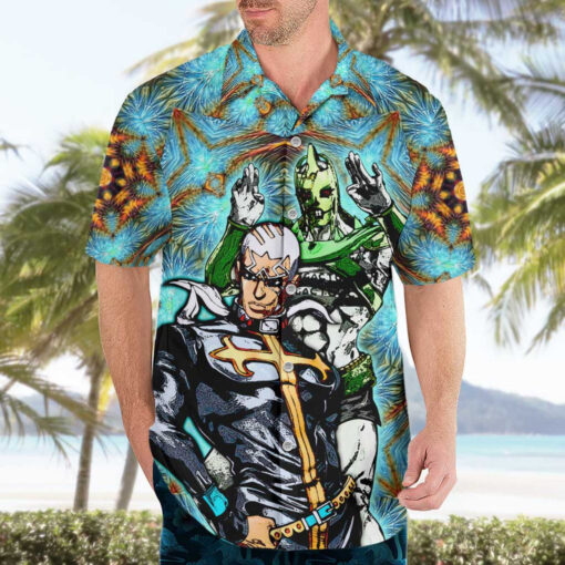 Chemise hawaïenne Trippy Enrico Pucci C-Moon JoJo's Bizarre Adventure – Image 3