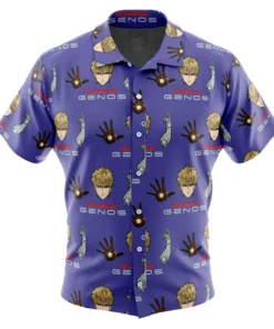 Chemise hawaïenne Genos One Punch Man