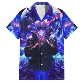 Chemise hawaïenne Trippy Gojo Satoru Jujutsu Kaisen