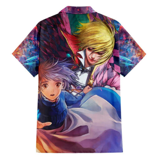 Chemise hawaïenne Trippy Howl's Moving Castle Studio Ghibli – Image 2