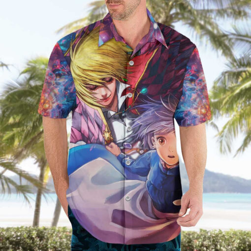 Chemise hawaïenne Trippy Howl's Moving Castle Studio Ghibli – Image 3
