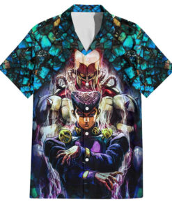 Chemise hawaïenne Trippy Josuke Shining Diamond JoJo's Bizarre Adventure
