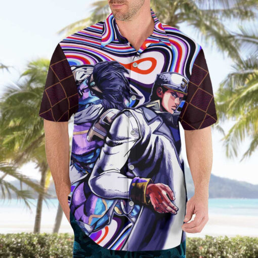 Chemise hawaïenne Trippy Jotaro Kujo JoJo's Bizarre Adventure – Image 3