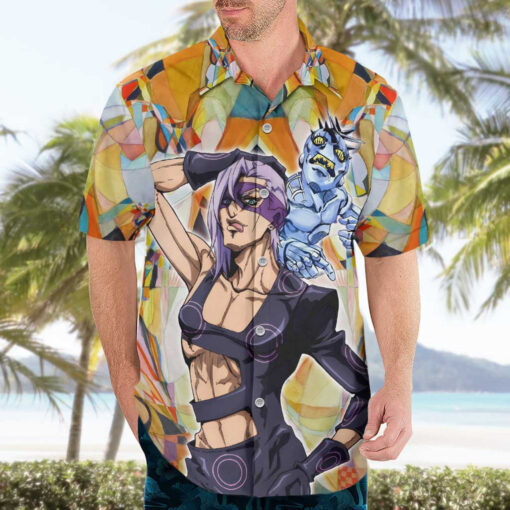 Chemise hawaïenne Trippy Melone Babyhead JoJo's Bizarre Adventure – Image 3