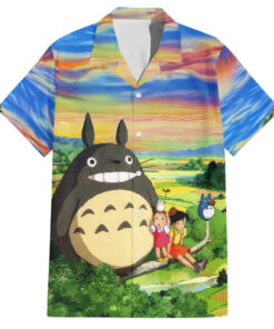 Chemise hawaïenne Trippy My Neighbor Totoro Studio Ghibli
