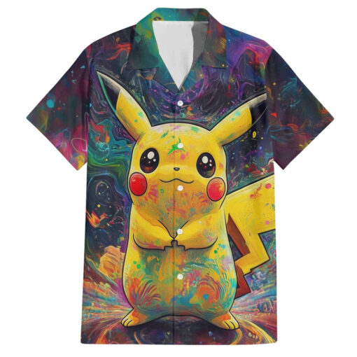 Chemise hawaïenne Trippy Pikachu Pokémon