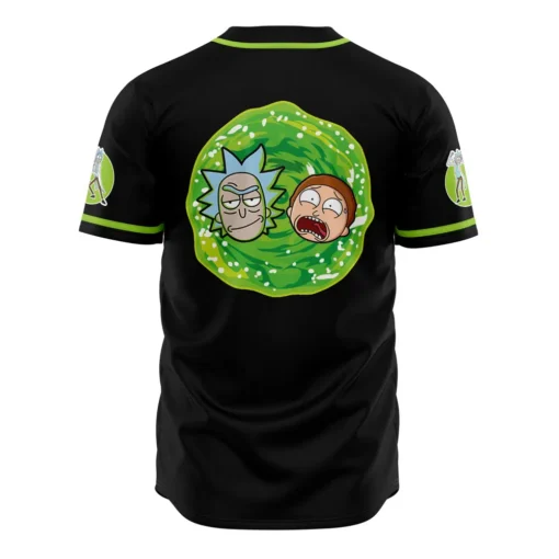 Maillot de baseball Rick et Morty Rick Cosmique Psychédélique – Image 2