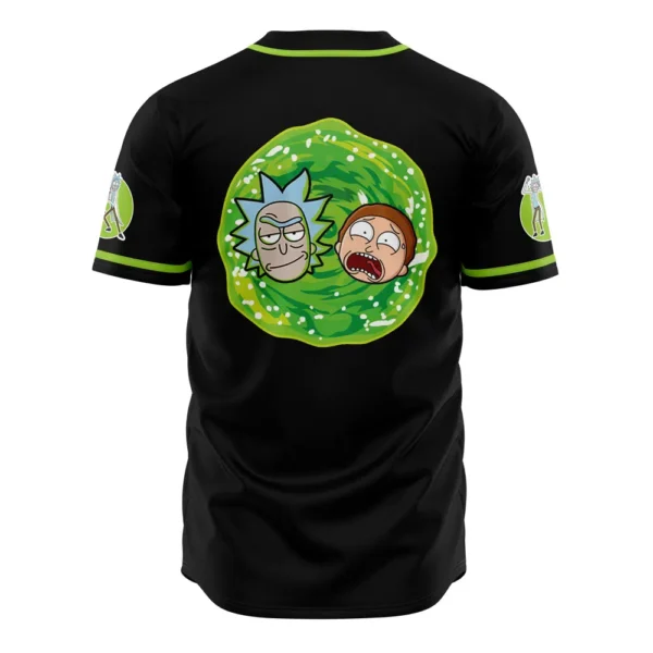 Maillot de baseball Rick et Morty Rick Cosmique Psychédélique – Image 2