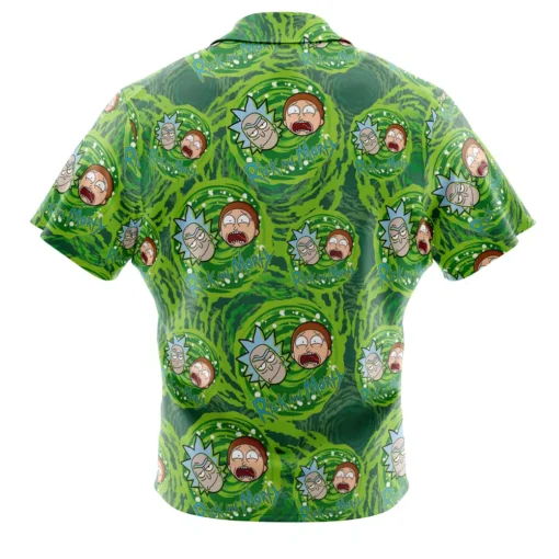 Chemise hawaïenne Rick and Morty Trippy Cosmic Rick – Image 2