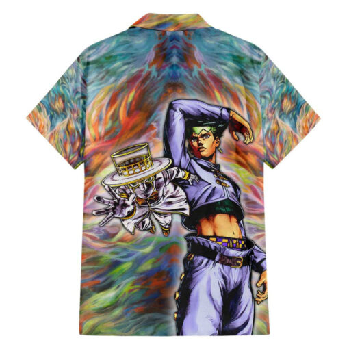 Chemise hawaïenne Trippy Rohan Kishibe Heavens Door JoJo's Bizarre Adventure – Image 2