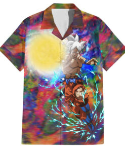 Chemise hawaïenne Trippy Ultra Instinct Goku Dragon Ball Z