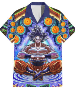 Chemise hawaïenne Trippy Ultra Instinct Goku Dragon Ball Z