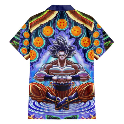 Chemise hawaïenne Trippy Ultra Instinct Goku Dragon Ball Z – Image 2