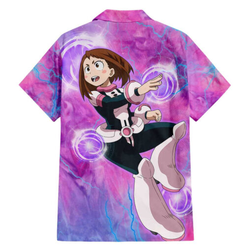 Chemise hawaïenne Trippy Uraraka Ochako My Hero Academia – Image 2