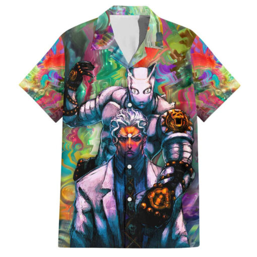 Chemise hawaïenne Trippy Yoshikage Kira Deadly Queen JoJo's Bizarre Adventure