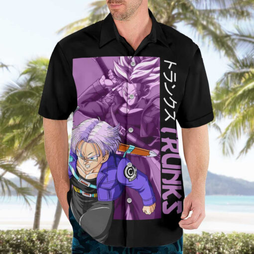 Chemise hawaïenne Trunks Dragon Ball Z – Image 3