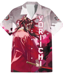 Chemise hawaïenne Tsugikuni Yoriichi Demon Slayer
