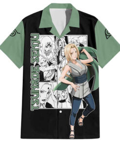 Chemise hawaïenne Tsunade Senju Naruto Mix Manga