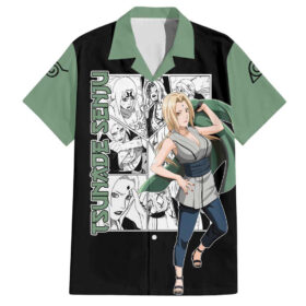 Chemise hawaïenne Tsunade Senju Naruto Mix Manga