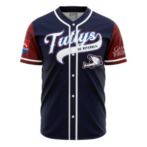 Maillot de baseball Tully de Vivesaigues Game of Thrones