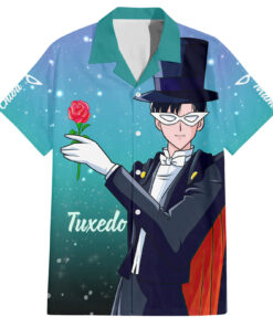 Chemise hawaïenne Tuxedo Sailor Moon