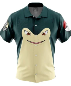Chemise hawaïenne Visage Typhlosion Pokémon