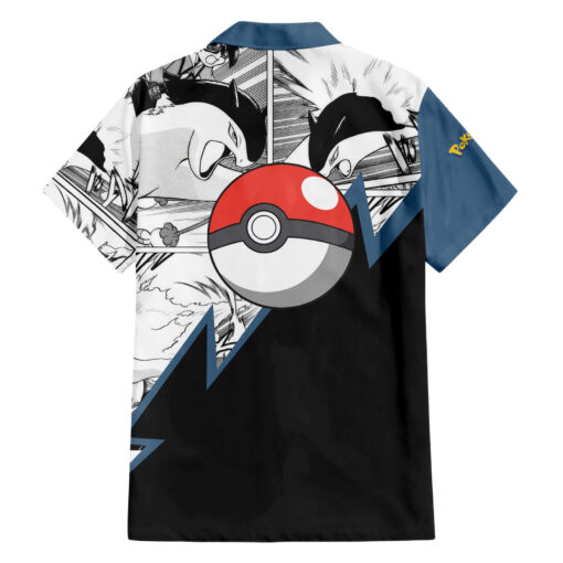 Chemise hawaïenne Typhlosion Mix Manga Pokémon – Image 2