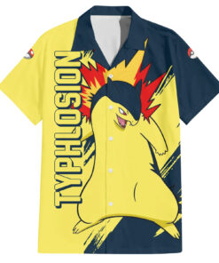 Chemise hawaïenne Typhlosion Pokémon