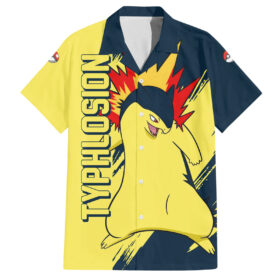 Chemise hawaïenne Typhlosion Pokémon
