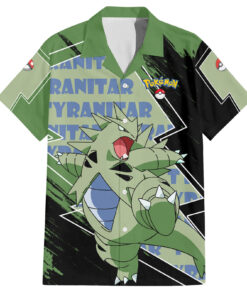 Chemise hawaïenne Tyranitar Motif