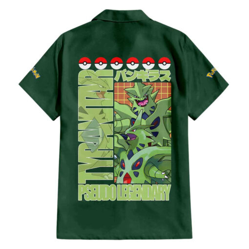 Chemise hawaïenne Tyranitar Pokémon – Image 2