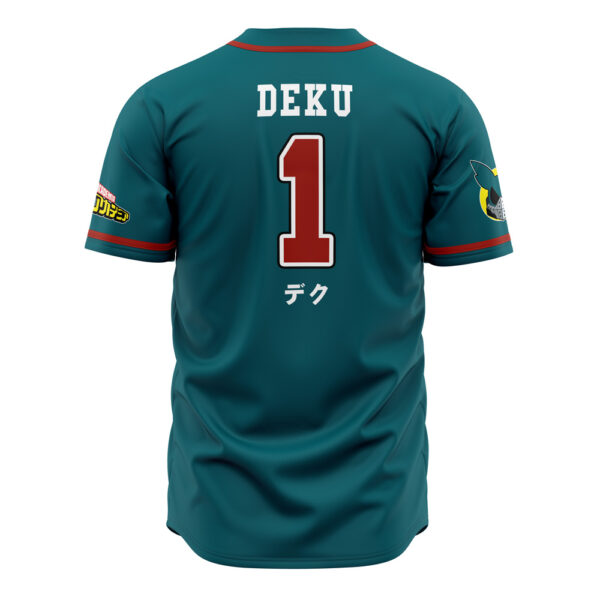 Maillot de baseball U.A. High School Deku My Hero Academia – Image 2
