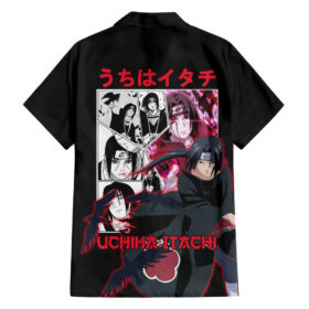 Chemise hawaïenne Uchiha Itachi Naruto V2